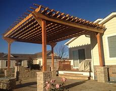 Image result for Wood Deck Awning