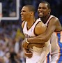 Image result for Kevin Durant Russell Westbrook OKC