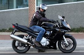 Image result for Man Riding Motorcycle Front View