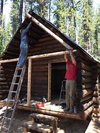 Image result for Trapper Cabin and Women