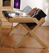 Image result for Contemporary Wood Computer Desk