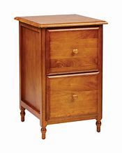 Image result for Small Wooden 2 Drawers Cabinet