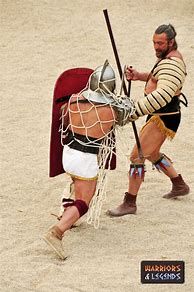 Image result for Ancient Roman Gladiators Retiarius