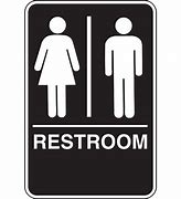Image result for Lowe's Restroom Signs