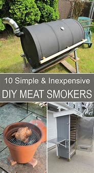 Image result for DIY Smoker Grill