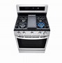 Image result for LG Gas Ranges Stainless Steel