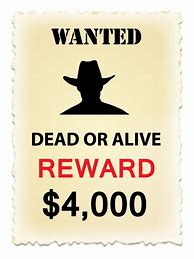 Image result for Old Wanted Poster PNG Real