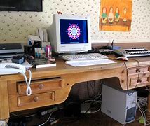 Image result for Modern Custom Home Office Desk
