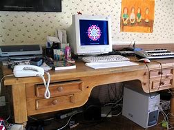 Image result for Wood Office Desk
