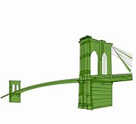 Image result for Paintings of the Brooklyn Bridge with Shops