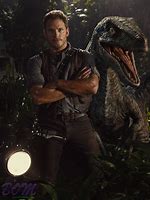 Image result for Chris Pratt Velociraptor Motorcycle