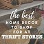 Image result for Thrift Store Decor Shopping