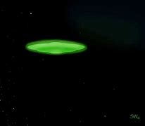 Image result for glowing green UFO's