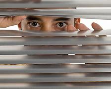 Image result for Looking through Blinds Meme