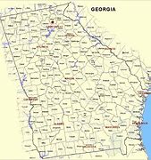 Image result for North Georgia County Map