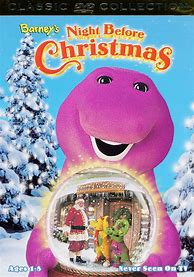 Image result for Barney Night Before Christmas 2003 DVD