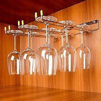 Image result for Sonoma Designer Rack - Wine Glass Stemware Rack