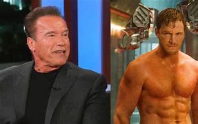 Image result for Chris Pratt Schwarzenegger
