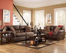 Image result for Ashley Furniture Leather Sofa Living Room Sets