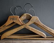 Image result for Vintage Wooden Clothes Hanger with Long Middle Section