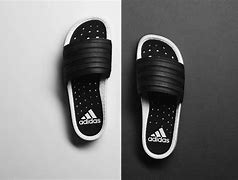 Image result for Adidas Adilette Slides Black