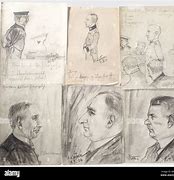 Image result for Sketches Nuremberg Trials