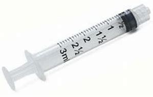 Image result for 3Ml Syringes with Covers