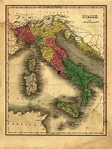 Image result for Vintage Italy Map