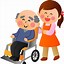 Image result for Transparent Clip Art of an Old Lady with a Walker