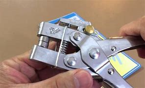 Image result for How to Use a Punch Plier