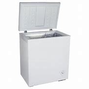 Image result for 5 Cu FT Chest Freezer Top View