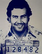 Image result for Pablo Escobar Black and White Print