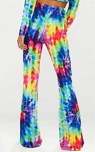 Image result for Tie Dye Flare Pants