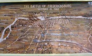 Image result for Fredericksburg Civil War Battle Map
