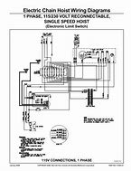 Image result for Electric Hoist Wiring