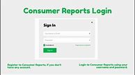 Image result for Consumer Reports My Account