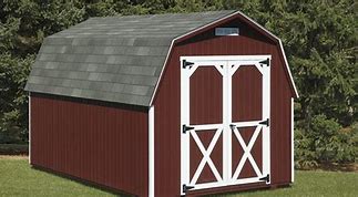 Image result for Best Barns 16-Ft X 32-Ft Richmond Without Floor Gambrel Engineered Storage Shed | RICHMOND1632