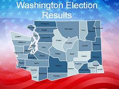 Image result for Washington State Election Results Map