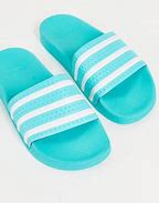 Image result for Adidas Slippers Adilette Write Color