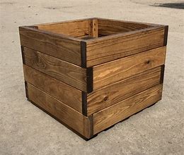 Image result for large wood planter box