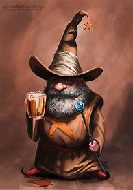 Image result for Gnome Wizard Drawing