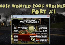 Image result for Need for Speed Most Wanted Trainer