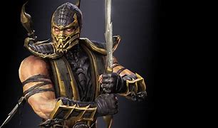 Image result for Scorpion From Mortal Kombat 9