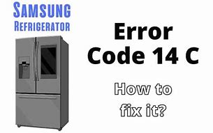 Image result for Samsung Refrigerator Model 265B Error Codes