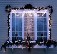 Image result for Outdoor Christmas Window Decorations
