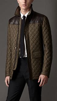 Image result for Burberry Leather Jacket Men