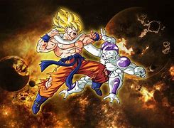 Image result for Dragon Ball Z Frieza X Goku