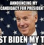 Image result for Biden Campaign Tour Meme
