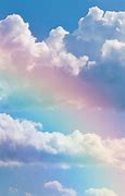 Image result for Cloud Background with Rainbow