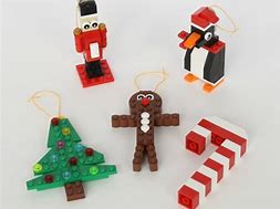 Image result for LEGO Christmas Decorations